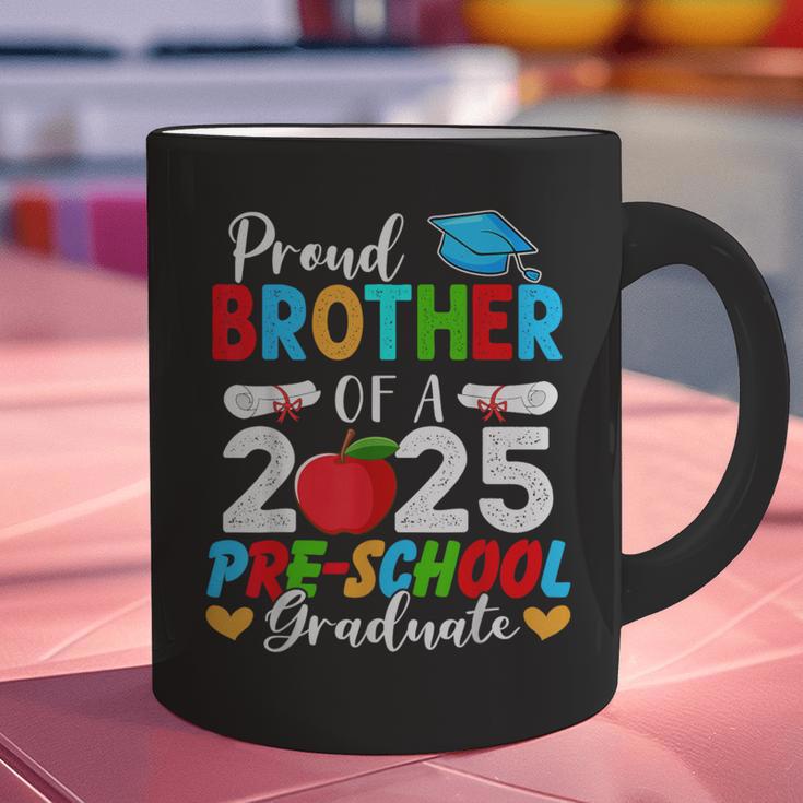 Proud Brother Of a 2025 Preschool Graduate Graduation Graphic Print Coffee Mug