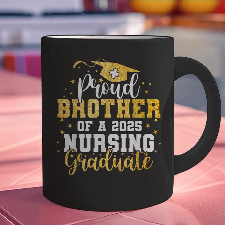 Proud Brother Class Of 2025 Nursing Graduate Graduation Graphic Print Coffee Mug