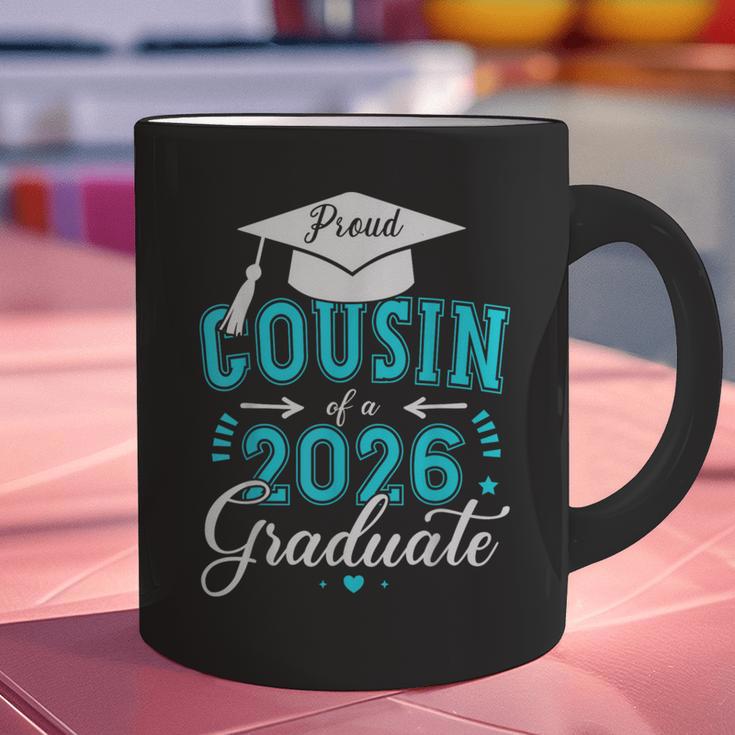 Proud Cousin Of a Class Of 2026 Graduate For Graduation Graphic Print Coffee Mug