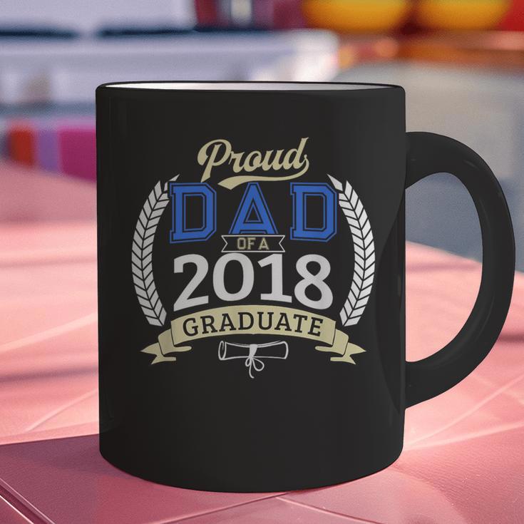 Proud Dad Of A 2018 Graduate Shirt Graduation Grad Graphic Print Coffee Mug