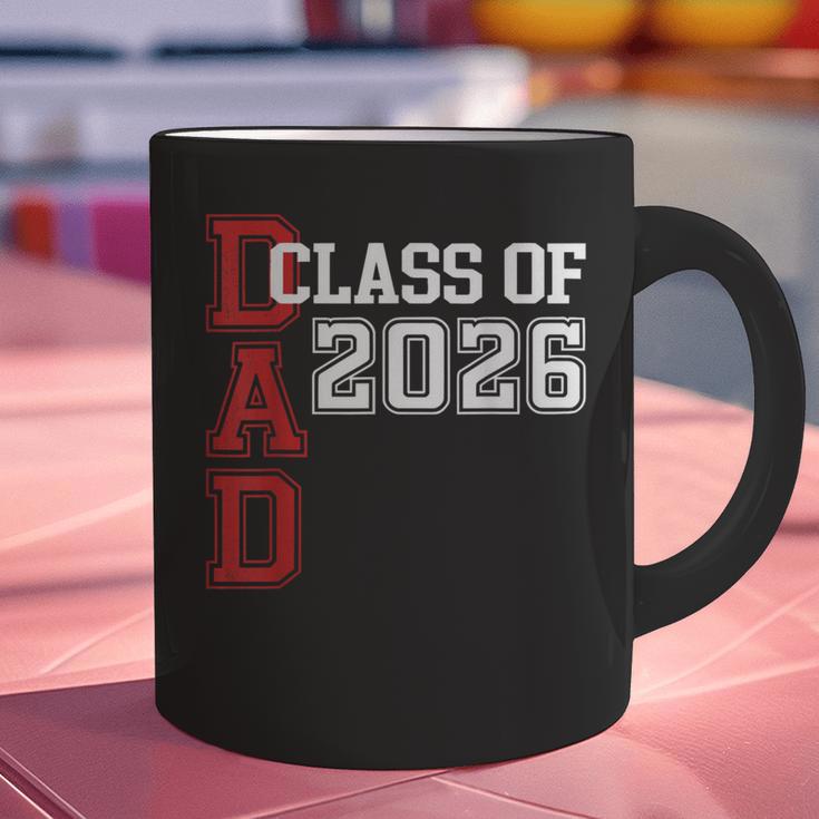 Proud Dad Of A 2026 Graduate Grad Senior Father Graduation Graphic Print Coffee Mug