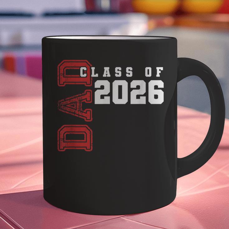 Proud Dad Of Class Of 2026 Graduate Graphic Print Coffee Mug
