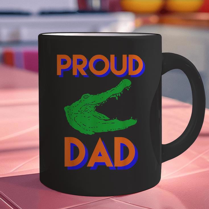 Proud Dad Of A Gator Unique Idea For Fathers Day Graphic Print Coffee Mug