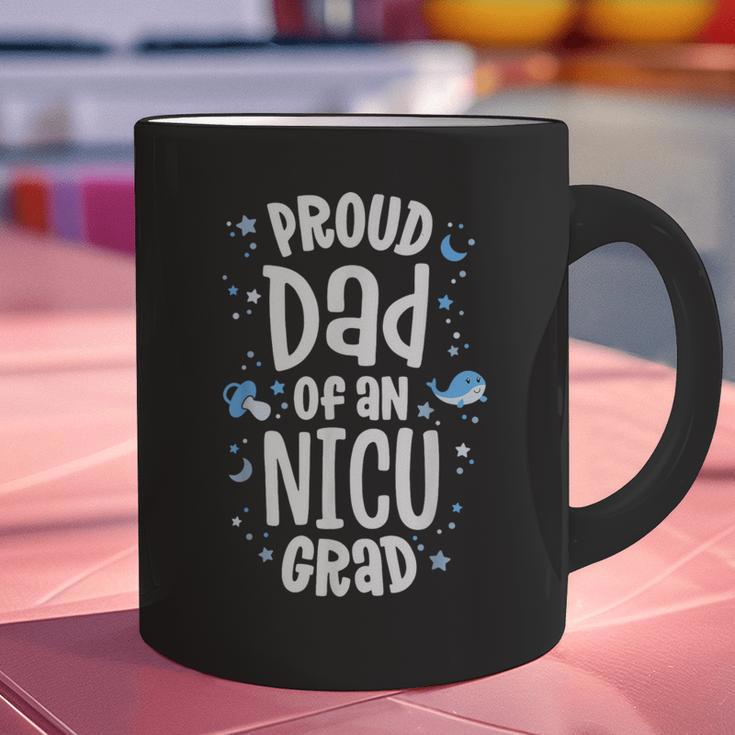 Proud Dad Of An NICU Grad NICU Graduate Father Parents Graphic Print Coffee Mug