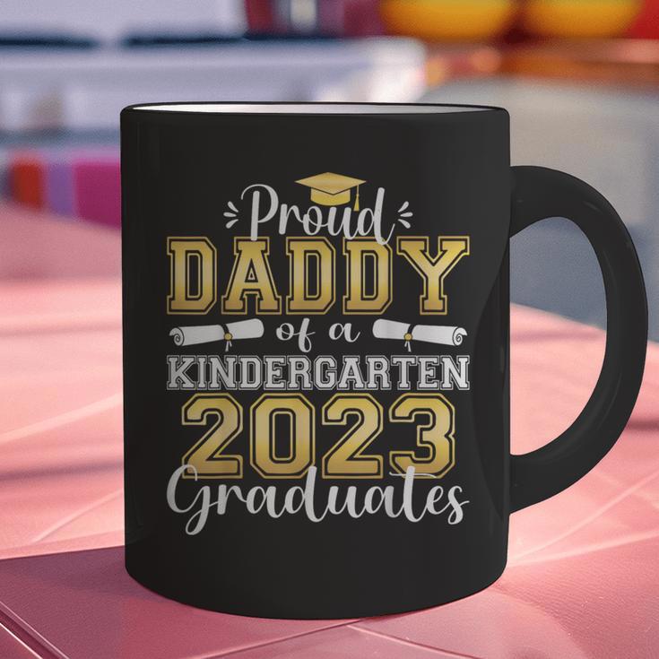 Proud Daddy Of Kindergarten Graduate 2023 Graduation Daddy Graphic Print Coffee Mug