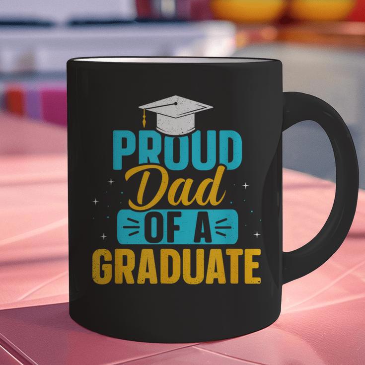 Proud Graduation Dad Father Of Graduates Graphic Print Coffee Mug