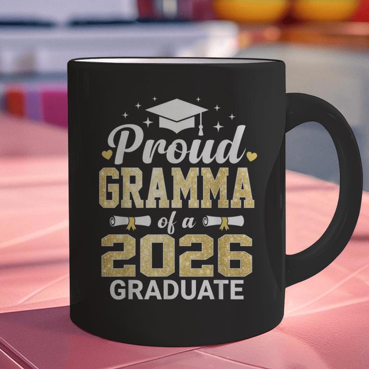 Proud Gramma Of A 2026 Graduate Class Of Graduation Graphic Print Coffee Mug