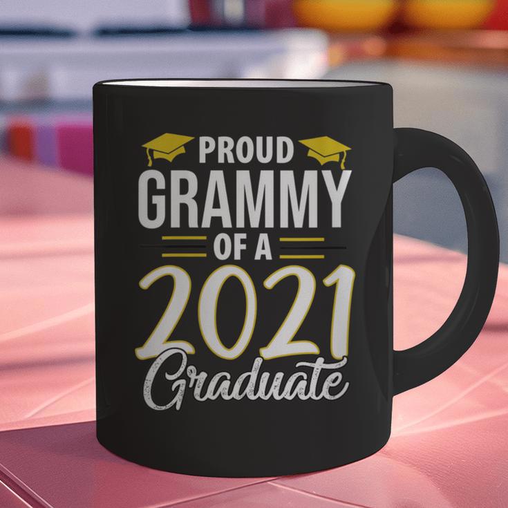 Proud Grammy Of A 2021 Graduate Graduation Clothes MBA PhD Graphic Print Coffee Mug