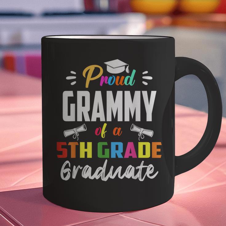 Proud GRAMMY Of A 5th Grade Graduate Graduation 2024 Senior Graphic Print Coffee Mug
