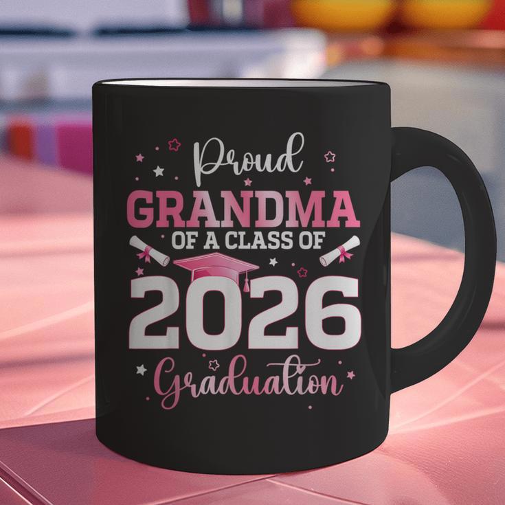 Proud Grandma Of A 2026 Senior Class Of 2026 Graduation Graphic Print Coffee Mug