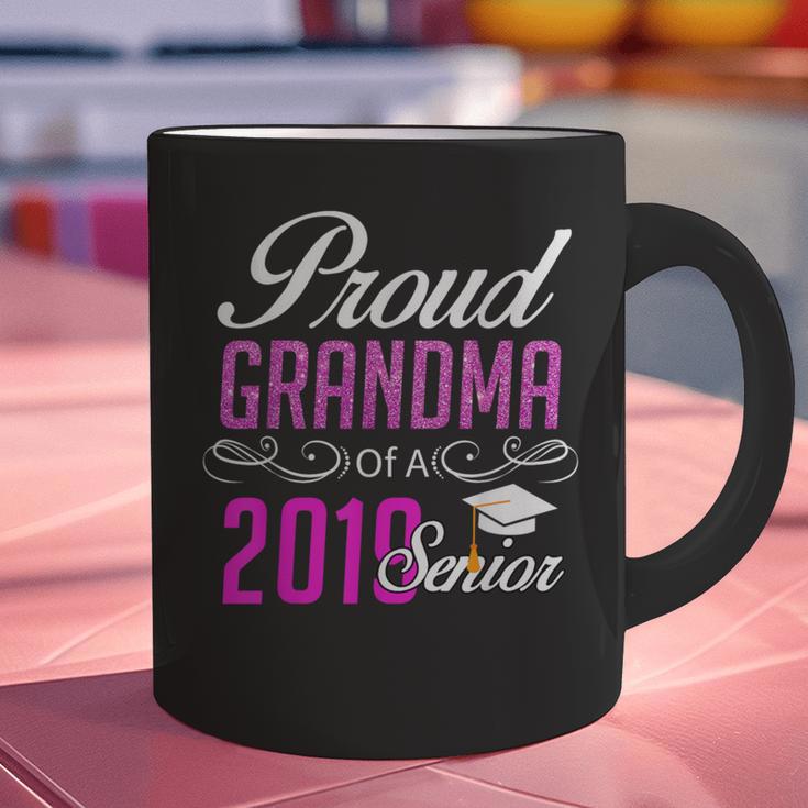Proud GRANDMA Of A Class 2019 Senior Graduation Graphic Print Coffee Mug