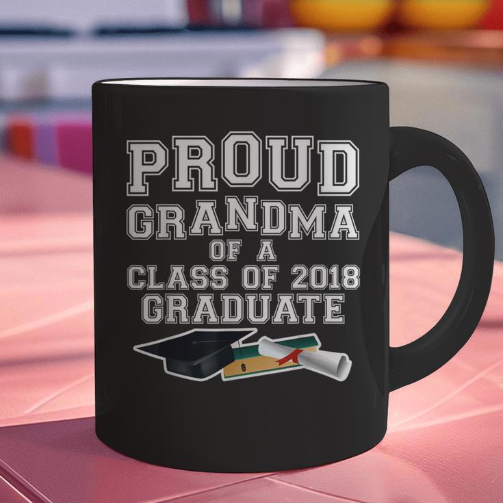 Proud Grandma Graduation Class Of 2018 Graduate Graphic Print Coffee Mug