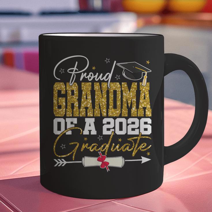 Proud Grandma Of Senior 2026 Graduate Family Graduation 2026 Graphic Print Coffee Mug