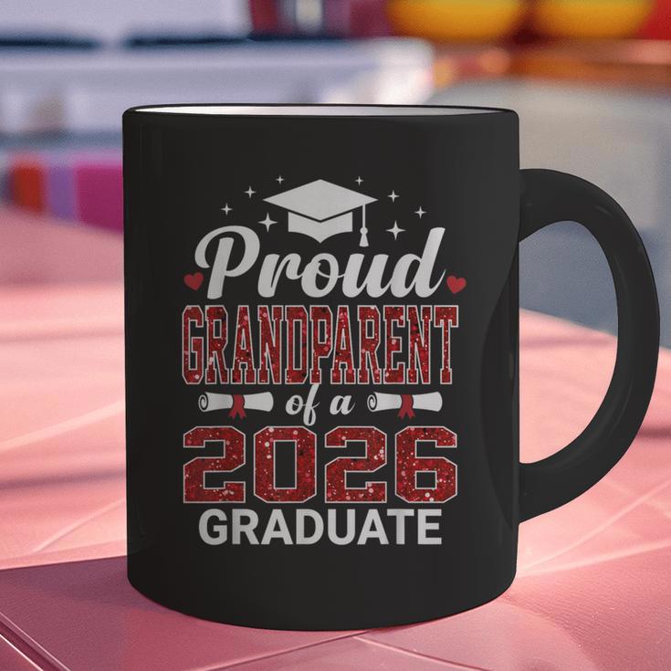 Proud Grandparent Of A 2026 Graduate Class Of Graduation Graphic Print Coffee Mug