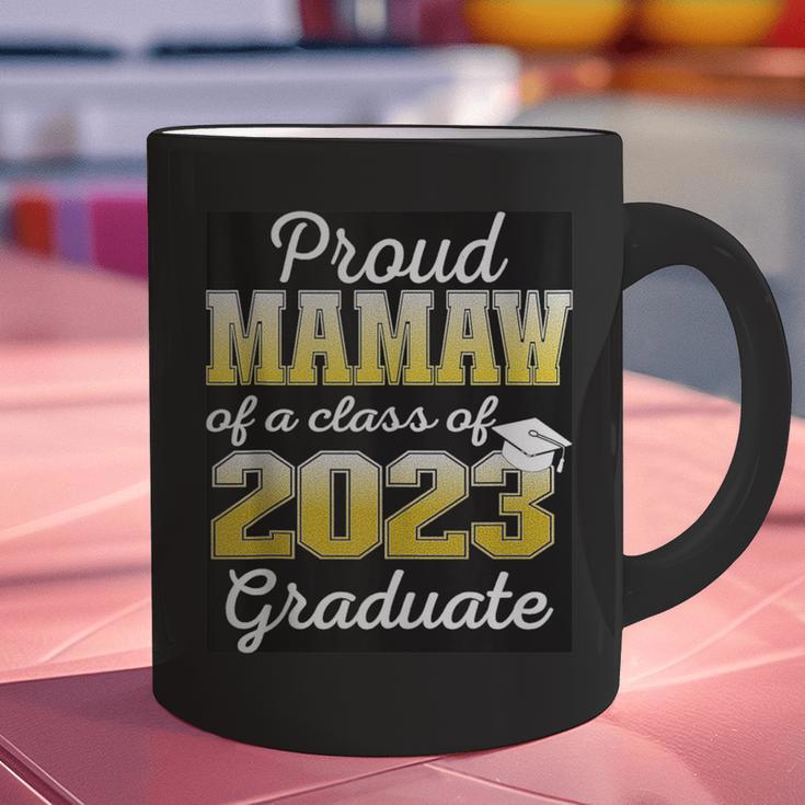 Proud Mamaw Of 2023 Graduate Class 2023 Graduation Family Graphic Print Coffee Mug