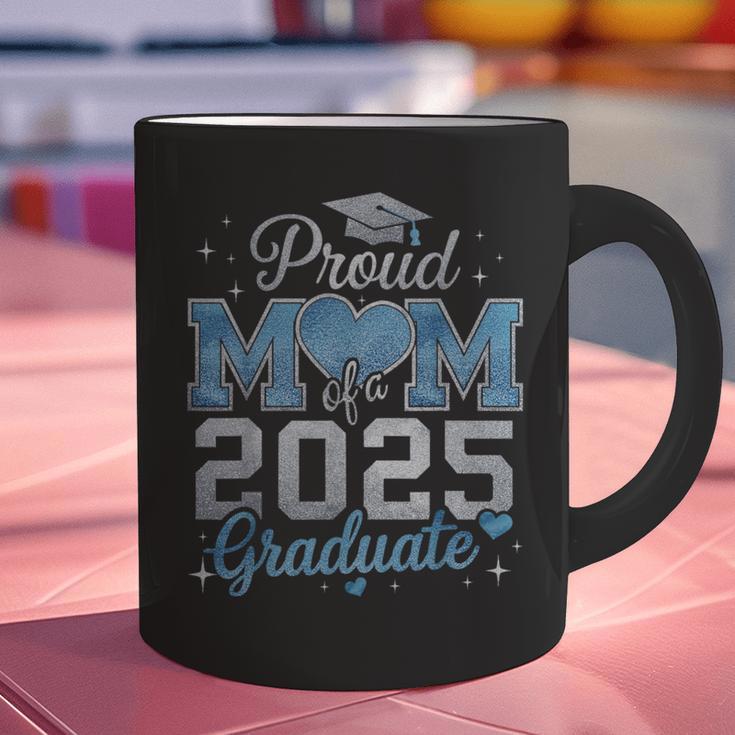 Proud Mom Of a 2025 Graduate For Class Of 2025 Graduation Graphic Print Coffee Mug