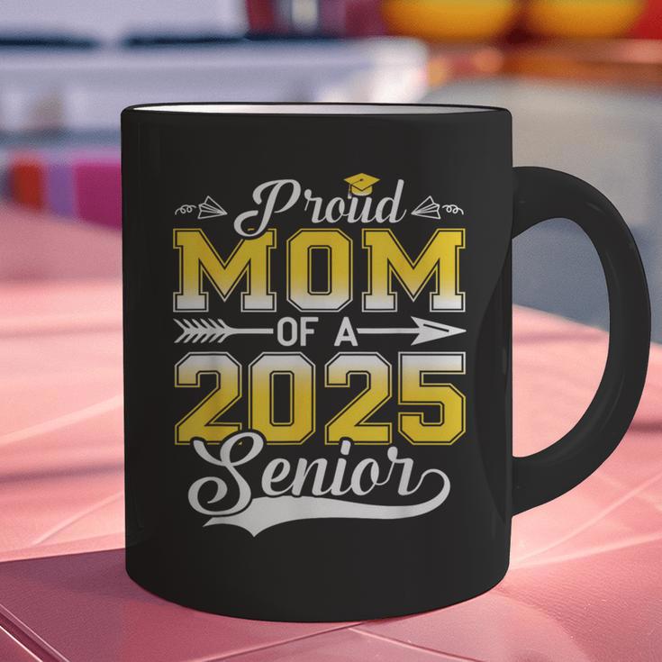 Proud Mom Of a 2025 Senior Graduate Graduation Graphic Print Coffee Mug