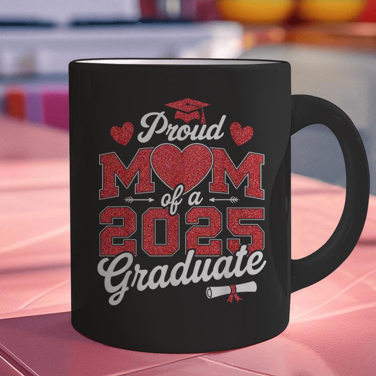 Proud Mom Of a Class Of 2025 Graduate Senior Graduation Graphic Print Coffee Mug