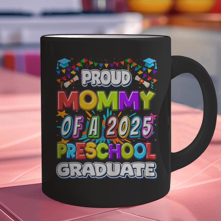 Proud MOMMY Of a 2025 Preschool Graduate Graduation Graphic Print Coffee Mug