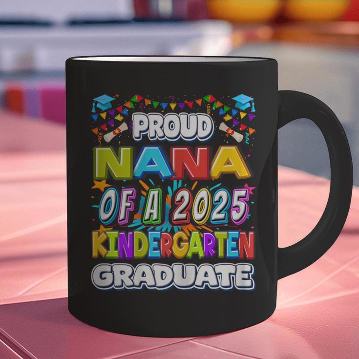 Proud NANA Of a 2025 Kindergarten Graduate Graduation Graphic Print Coffee Mug