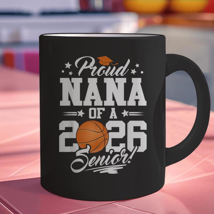 Proud Nana Of A 2026 Senior Basketball Graduation Graphic Print Coffee Mug