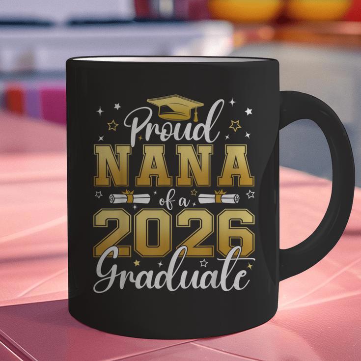 Proud Nana Of a Class Of 2026 Graduate Senior Graduation Graphic Print Coffee Mug