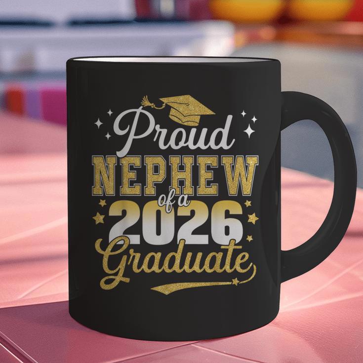 Proud Nephew Of a Class Of 2026 Graduate Senior Graduation Graphic Print Coffee Mug