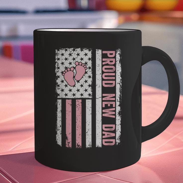 Proud New Dad New Girl Baby Fathers Day First Time Dad Graphic Print Coffee Mug Proud New Dad New Girl Baby Fathers Day First Time Dad Graphic Print Coffee Mug