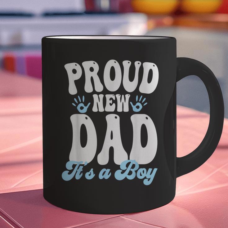 Proud New Dad It's A Boy Father To Be Soon To Be Dad Graphic Print Coffee Mug
