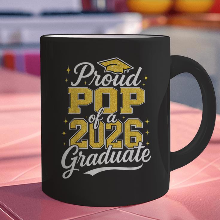 Proud Pop Of A 2026 Graduate Class Of 2026 Graduation Graphic Print Coffee Mug