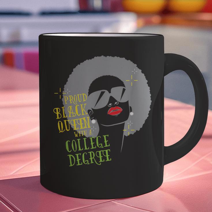 Proud Queen College Graduation Graphic Print Coffee Mug