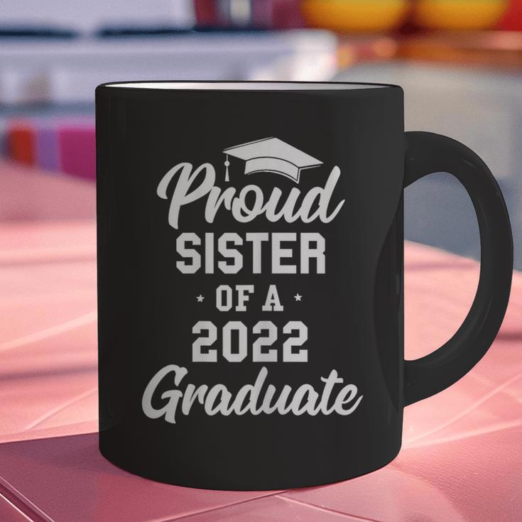 Proud Sister Of a 2022 Graduate Class Of 2022 Graduation Graphic Print Coffee Mug