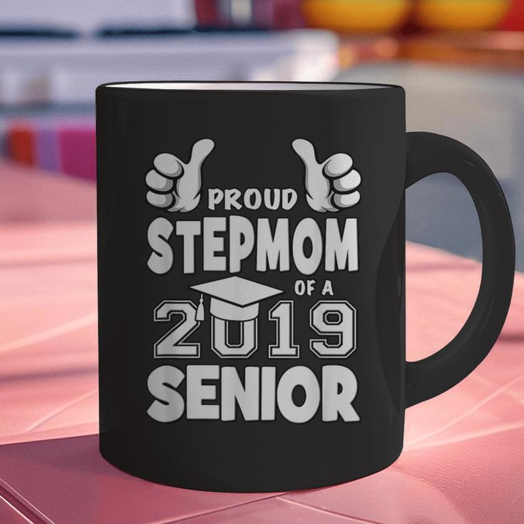 Proud Stepmom Of A 2019 Senior School Graduation Shirt Graphic Print Coffee Mug