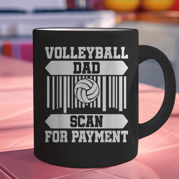 Proud Volleyball Dad Father's Day Graphic Print Coffee Mug