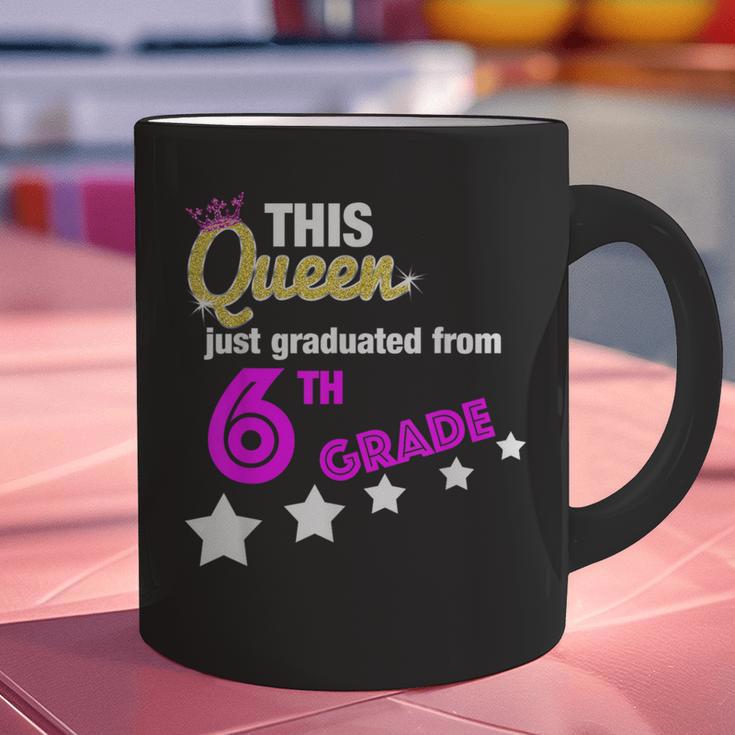 Queen 6th Grade Graduation For Girls Graphic Print Coffee Mug