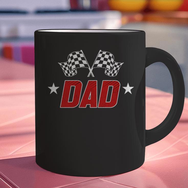 Racing Birthday Boy Race Car Dad Family Matching Graphic Print Coffee Mug