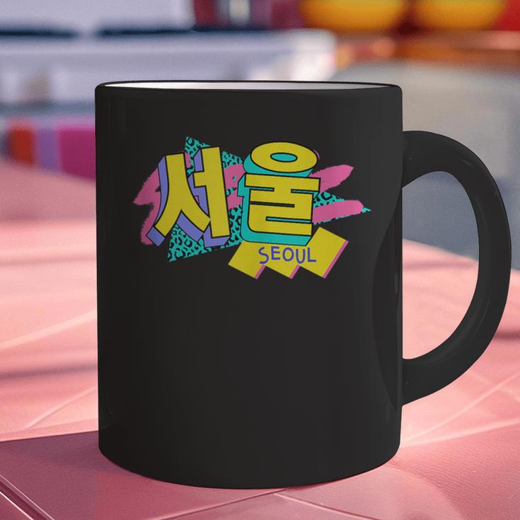Rad Retro Seoul 90s Style Vintage South Korea 90s Nostalgia Graphic Print Coffee Mug Rad Retro Seoul 90s Style Vintage South Korea 90s Nostalgia Graphic Print Coffee Mug