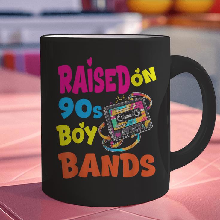 Raised On 90s Boy Bands Nostalgia Love Women Men Graphic Print Coffee Mug Raised On 90s Boy Bands Nostalgia Love Women Men Graphic Print Coffee Mug