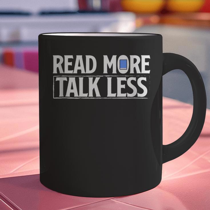 Read More Talk Less Introvert Graphic Print Coffee Mug Read More Talk Less Introvert Graphic Print Coffee Mug