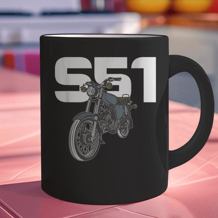 Retro Simme Moped Nostalgia Eastern Block Schwalbe Driver DDR Graphic Print Coffee Mug