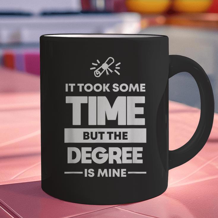 Returning Adult College Graduation T-Shirt Graphic Print Coffee Mug
