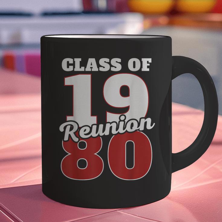 Reunion 1980 Class Of 1980 Reunion 80 Graduation 1980 Graphic Print Coffee Mug
