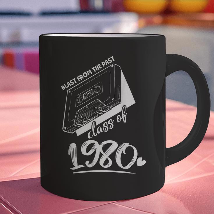 Reunion Class Of 1980 School Graduation Blast From The Past Graphic Print Coffee Mug