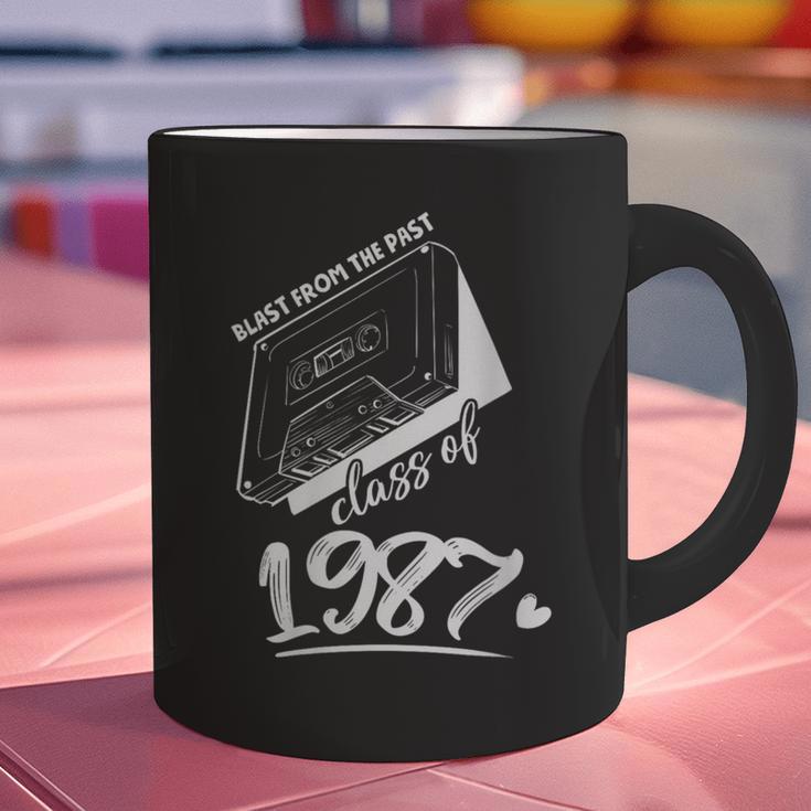 Reunion Class Of 1987 School Graduation Blast From The Past Graphic Print Coffee Mug