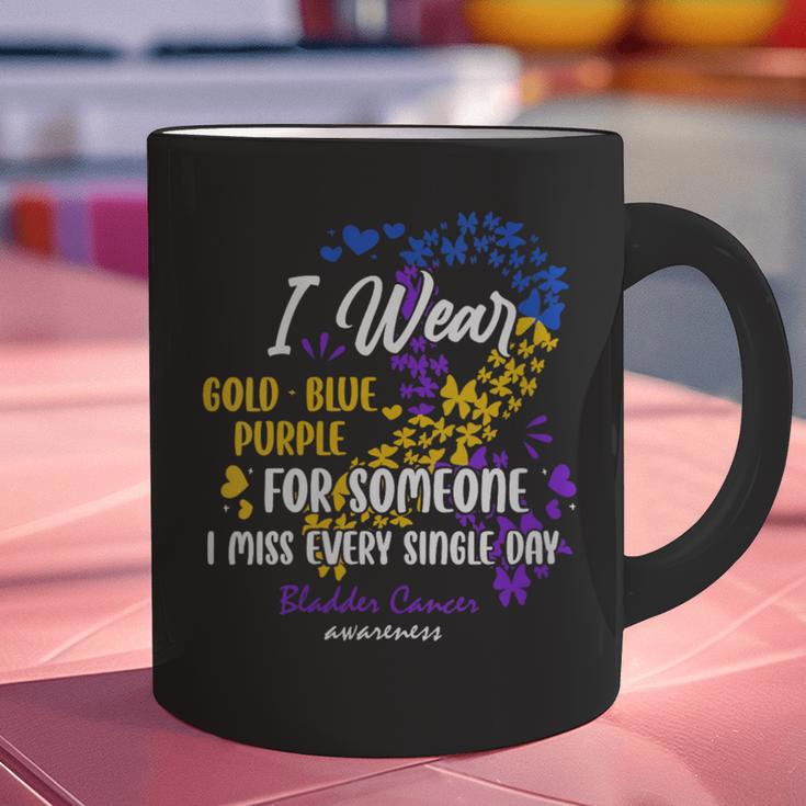 Ribbon Bladder Cancer Angel Support Memory Graphic Print Coffee Mug Ribbon Bladder Cancer Angel Support Memory Graphic Print Coffee Mug