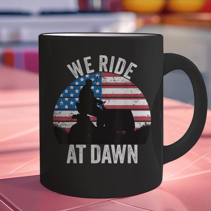 We Ride At Dawn Lawnmower Lawn Mowing Dad Vintage Men Graphic Print Coffee Mug We Ride At Dawn Lawnmower Lawn Mowing Dad Vintage Men Graphic Print Coffee Mug