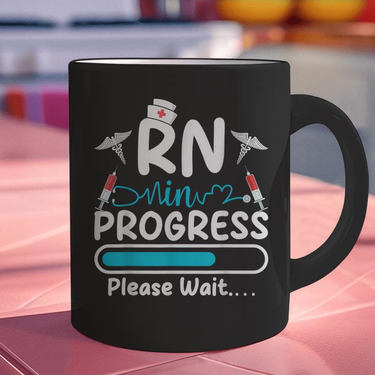 RN In Progress Loading Future Nurse Graduation Lover Graphic Print Coffee Mug