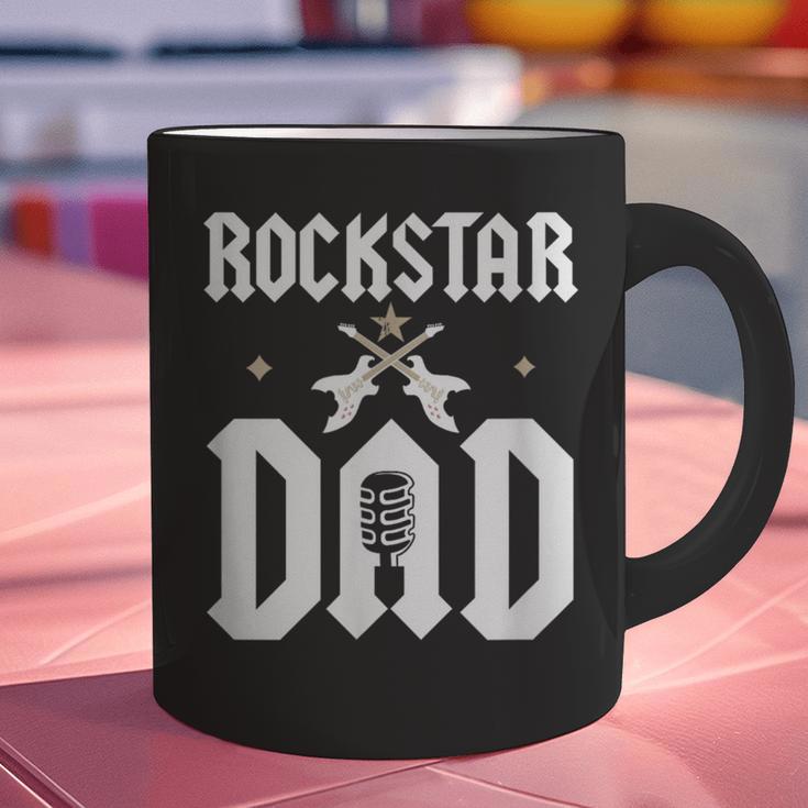 RockStar Dad Graphic Print Coffee Mug RockStar Dad Graphic Print Coffee Mug