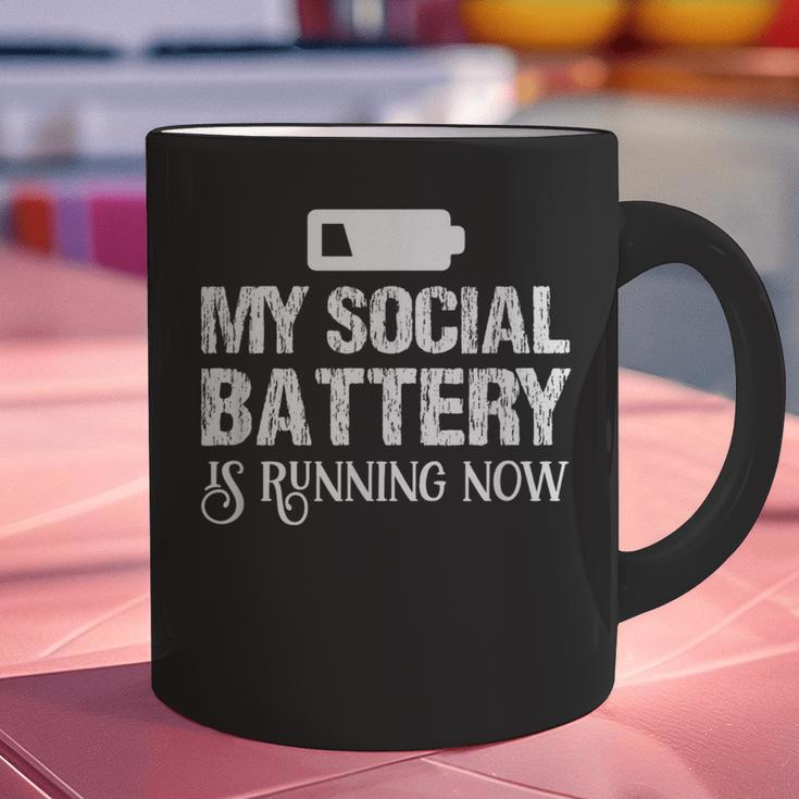 Sarcastic Anti Low Social Battery Social Introvert Graphic Print Coffee Mug Sarcastic Anti Low Social Battery Social Introvert Graphic Print Coffee Mug