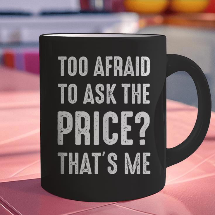 Sarcastic Budget Shopper Introvert Shopping Humor Graphic Print Coffee Mug